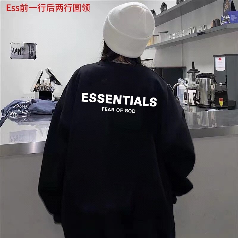 Ess前一行后两行圆领350克纯棉华棉