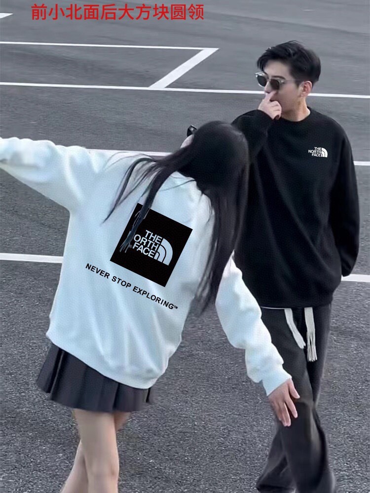 前小北面后大方块圆领北面TNF