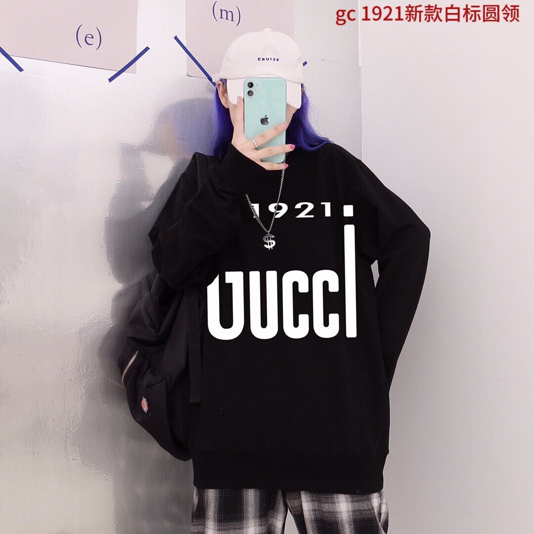 gc 1921新款白标圆领gc 1921新款黑标圆领350克纯棉华棉