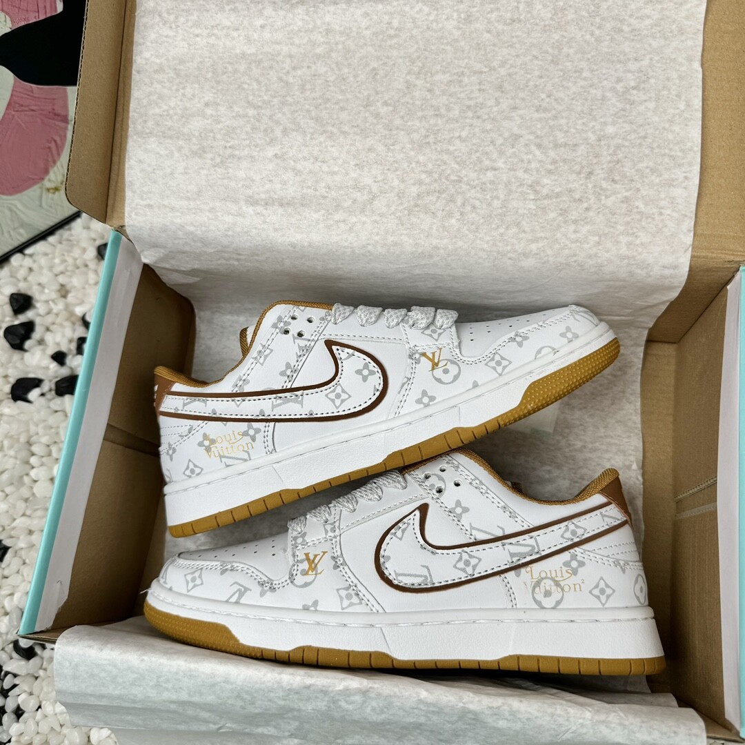 Nike Dunk SB lv白棕 尺码36-44 男女码现货
