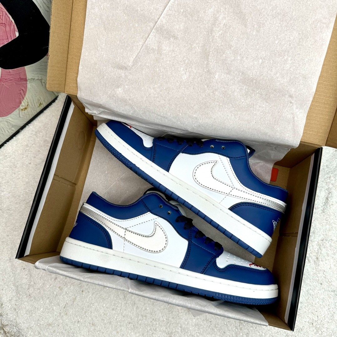 Air Jordan 1 Low Aj1低帮 海军蓝 码数36-44 男女