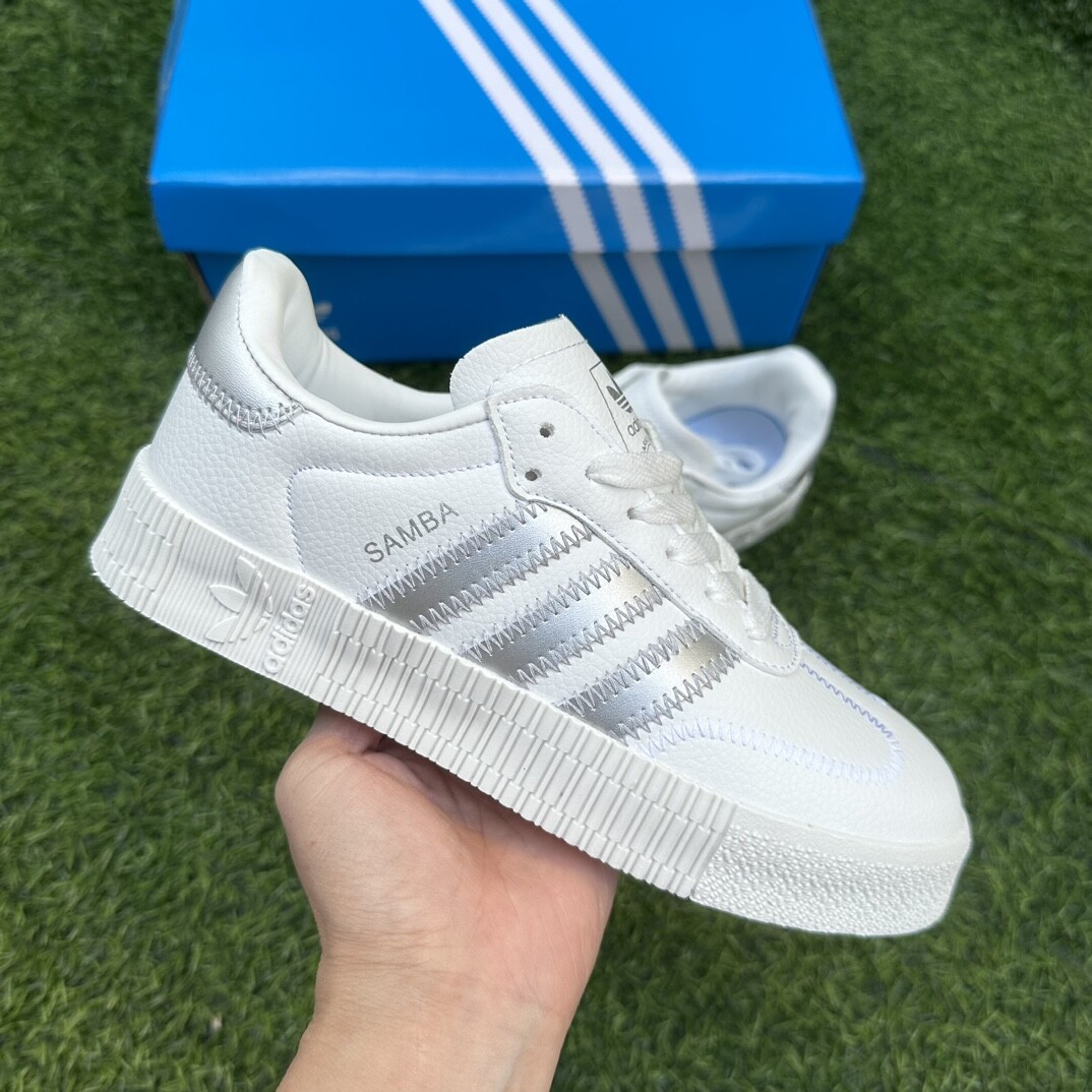 adidas 阿迪厚底白银Size 36-44