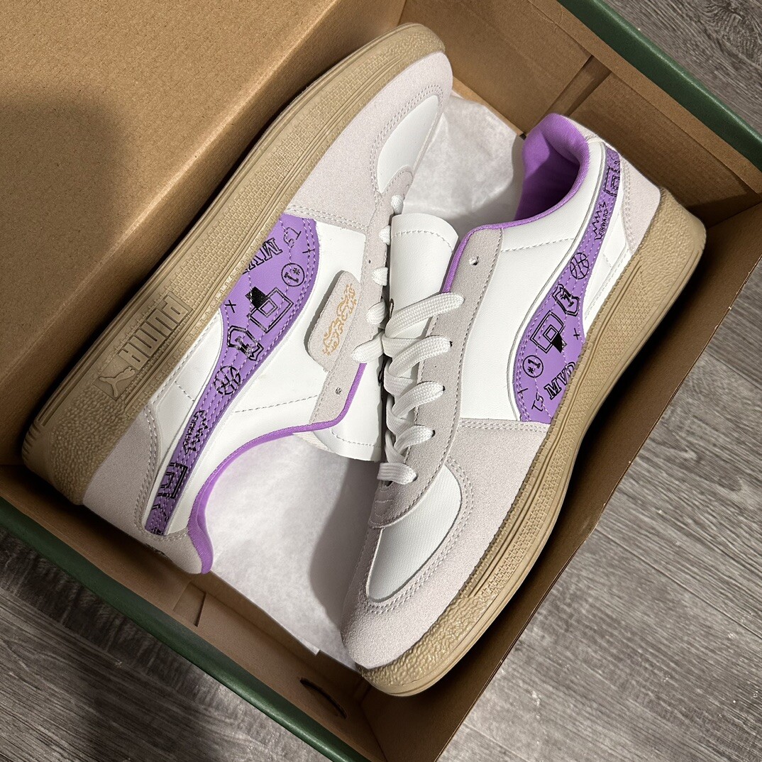 PUMA 彪马德训 白紫 36-44码 男女现货