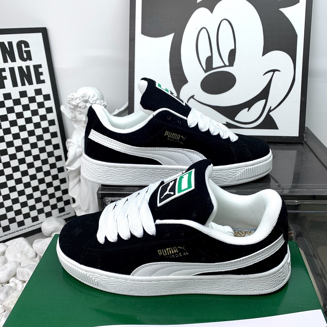 PUMA Suede XL 彪马面包鞋Y12黑白 高版本 尺码36-44 男女款现货