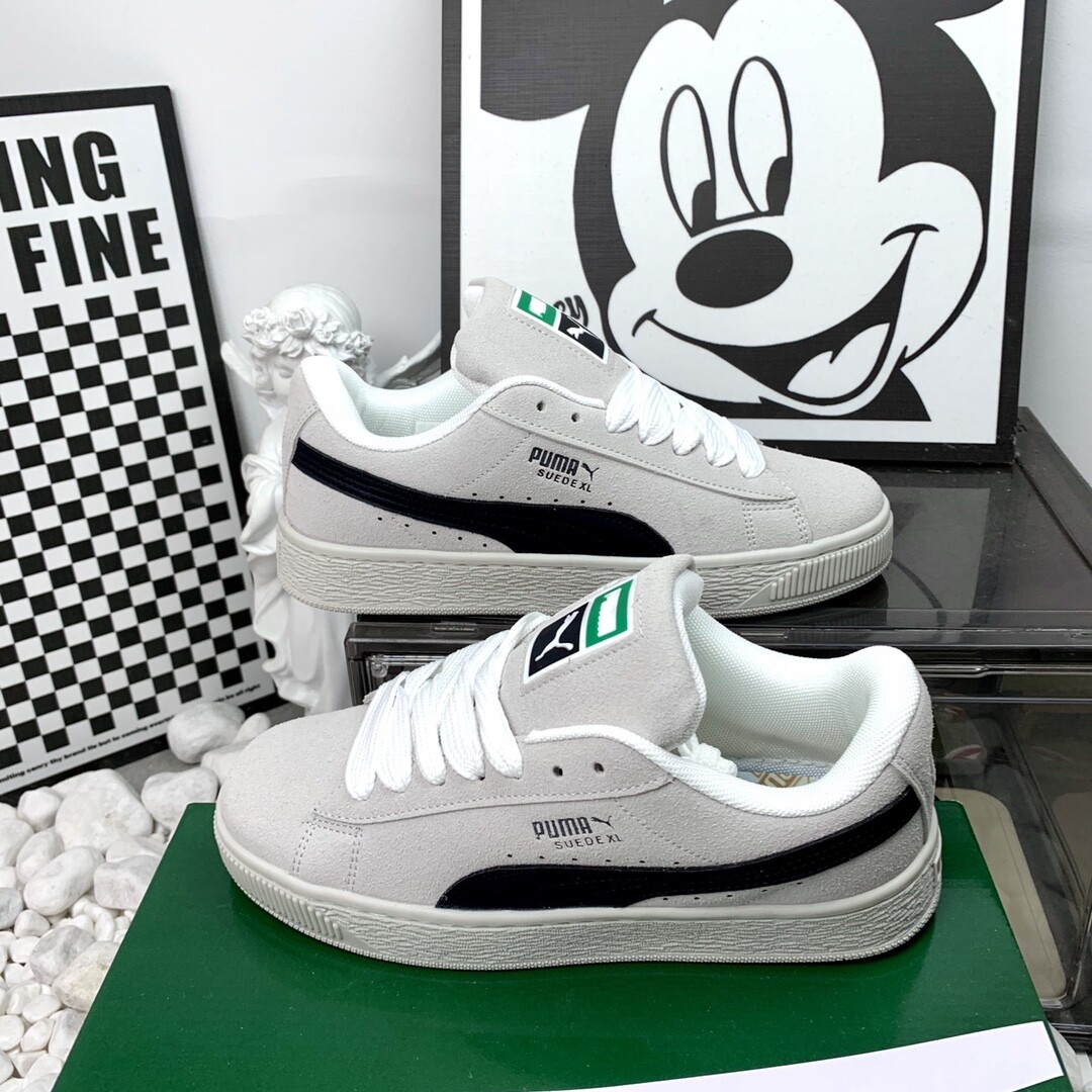 PUMA Suede XL 彪马面包鞋Y12浅灰黑高版本 尺码36-44 男女款现货