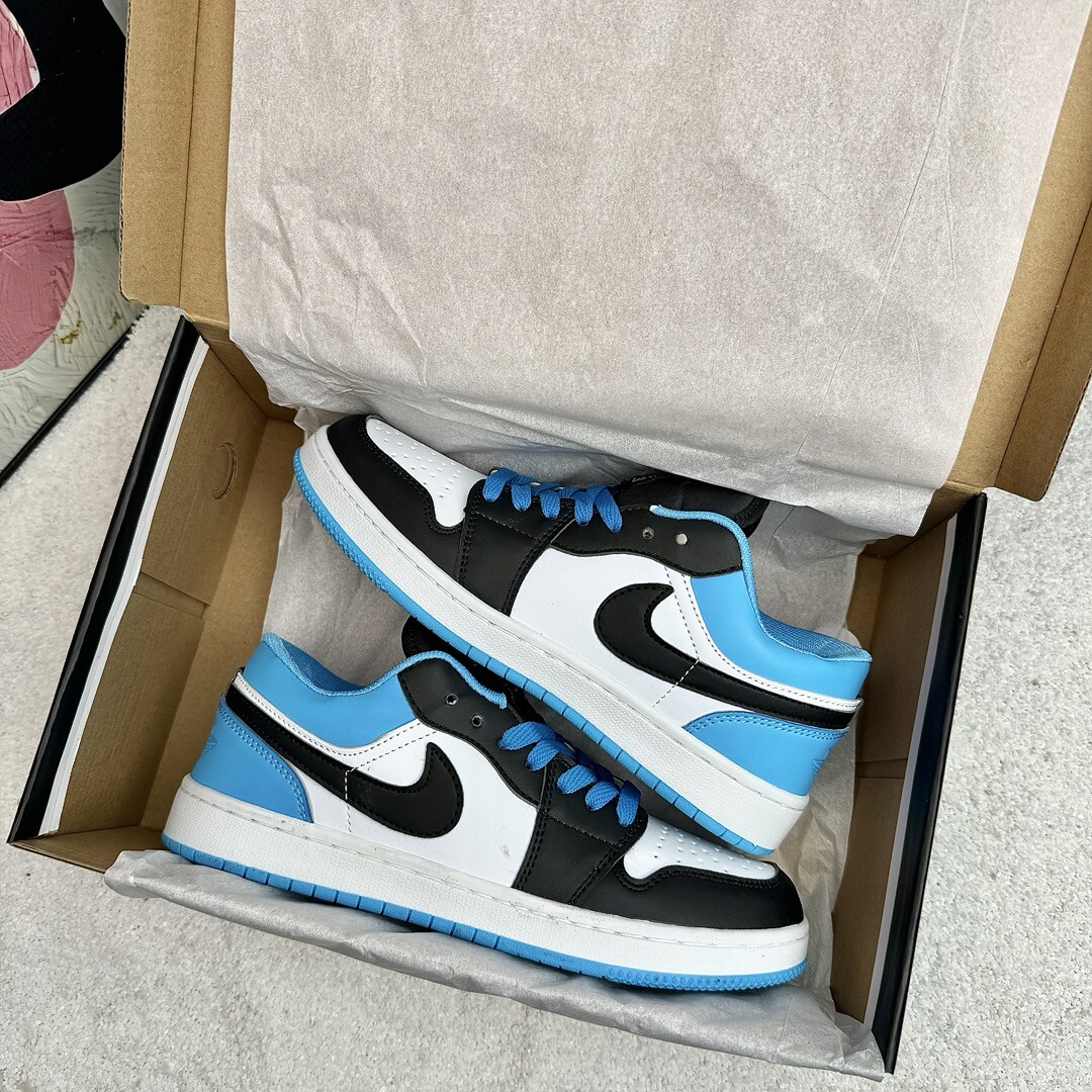 Air Jordan 1 Low Aj1低帮 激光蓝 码数36-44 男女