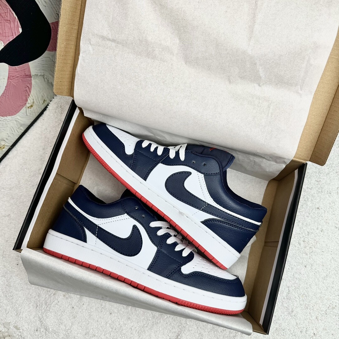 Air Jordan 1 Low Aj1低帮 午夜蓝 码数36-44 男女