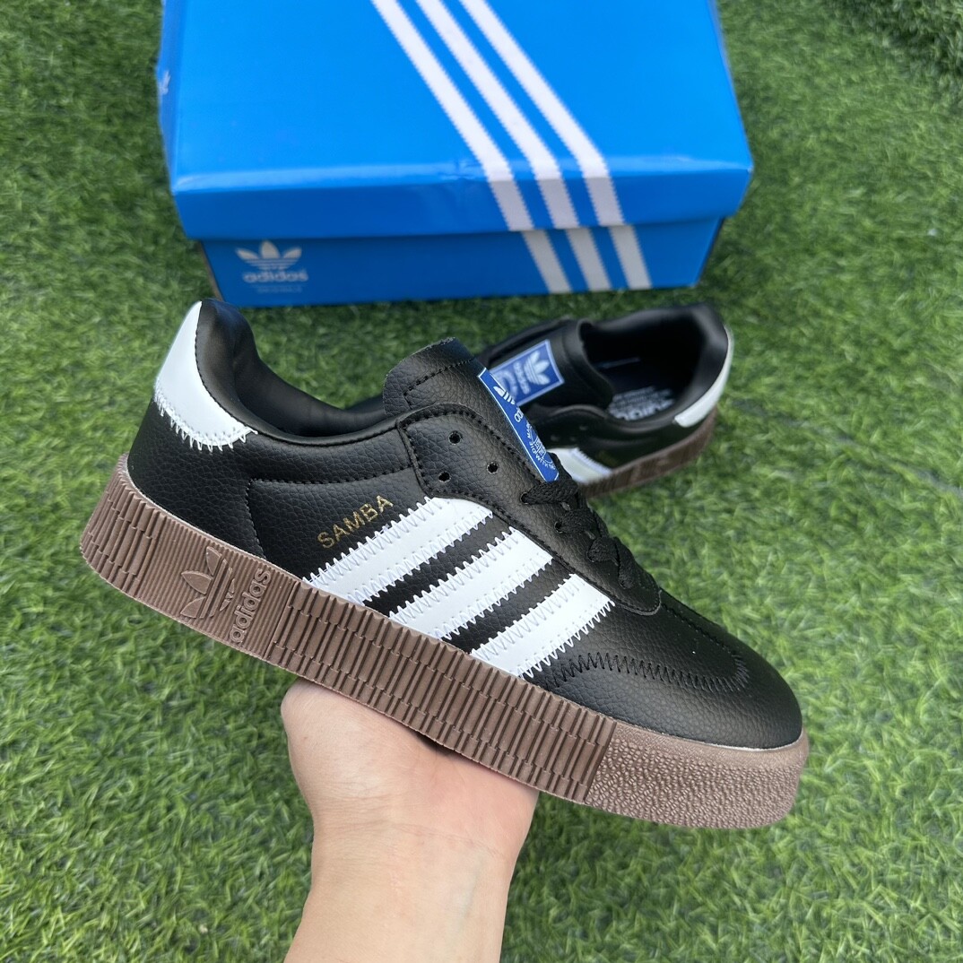 adidas 阿迪厚底黑白棕Size 36-44
