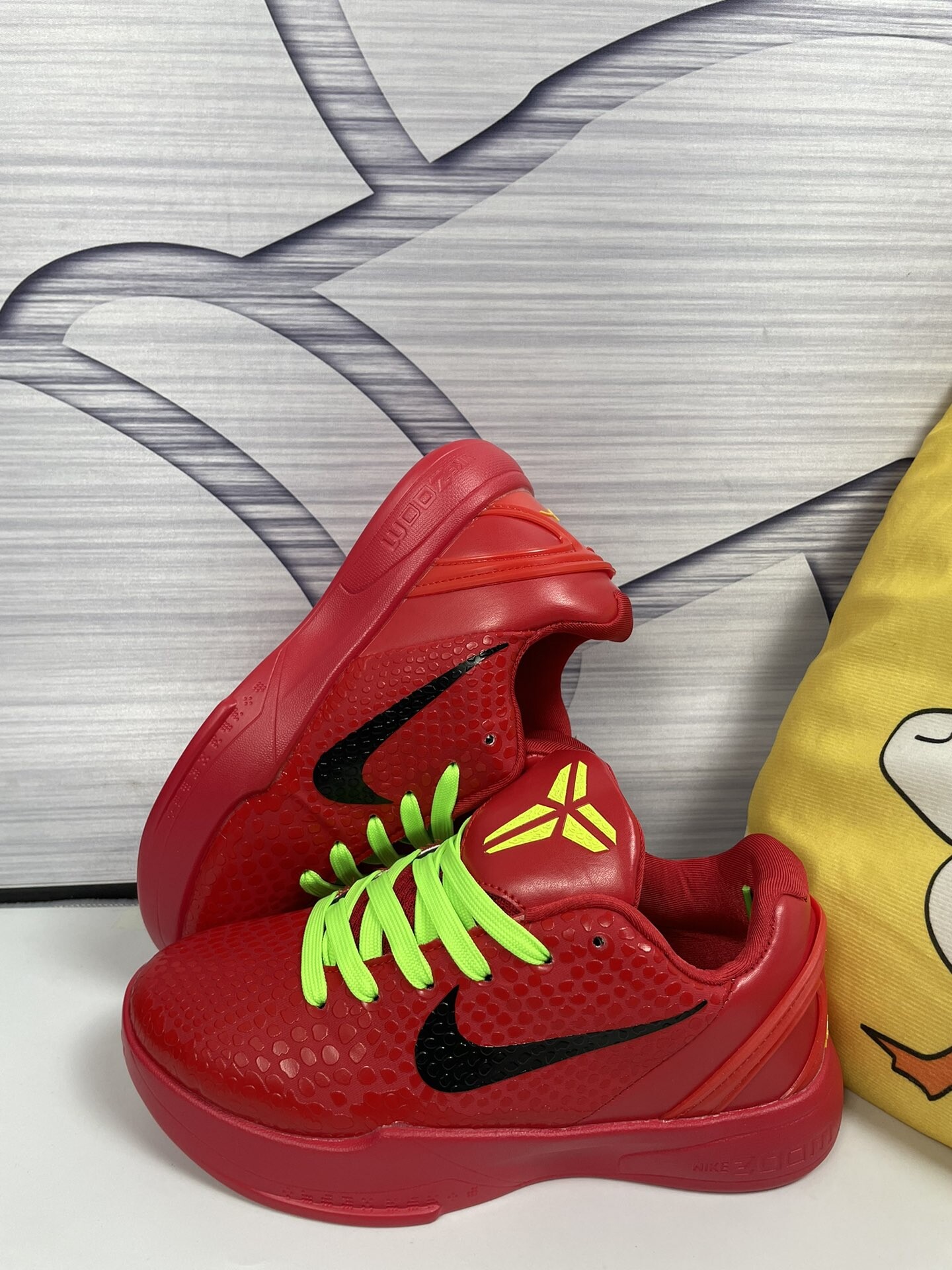  NK Zoom Kobe 6 Protro 科比6 季后赛 反转青蜂侠 红色 码数36-44