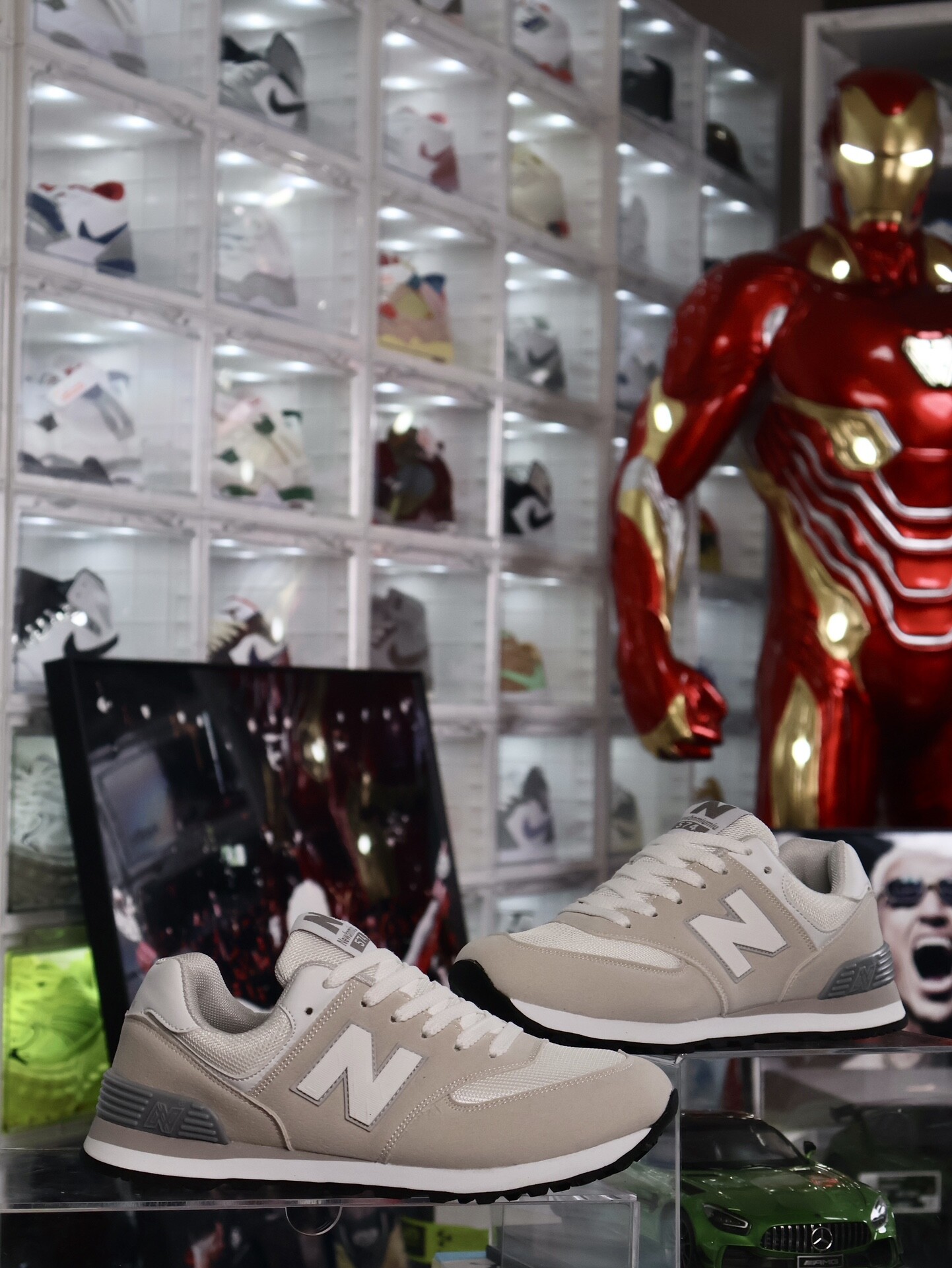  New Balance NB 574白浅灰 36~44码 男女款现货