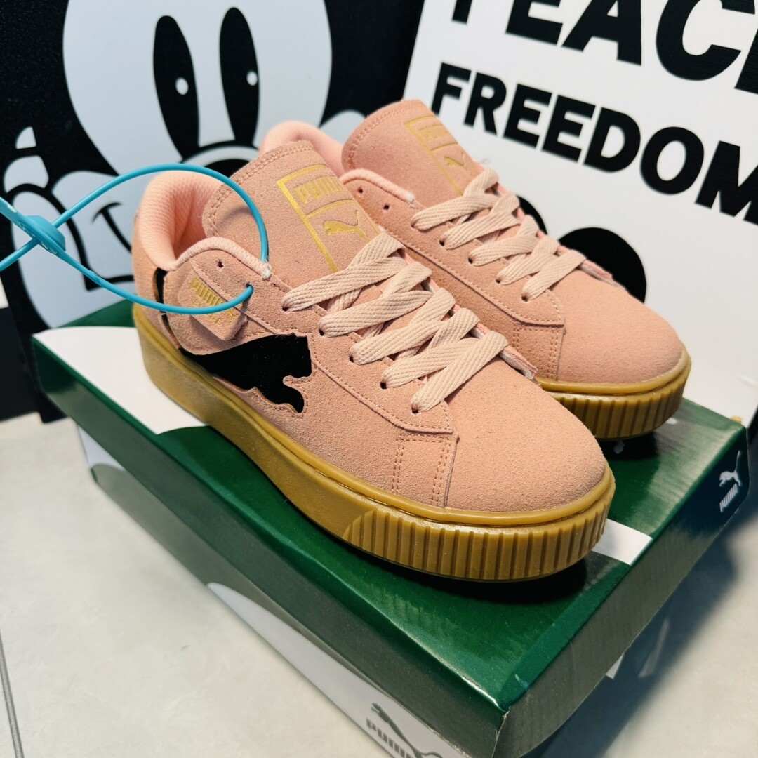 Puma Suede 彪马松糕鞋二代 低帮板鞋 粉色 码数36-40