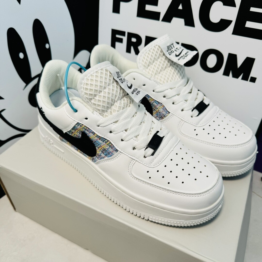 NK Air Force 1 Low AF1 空军一号低帮 小香风 白黑 码数36-44