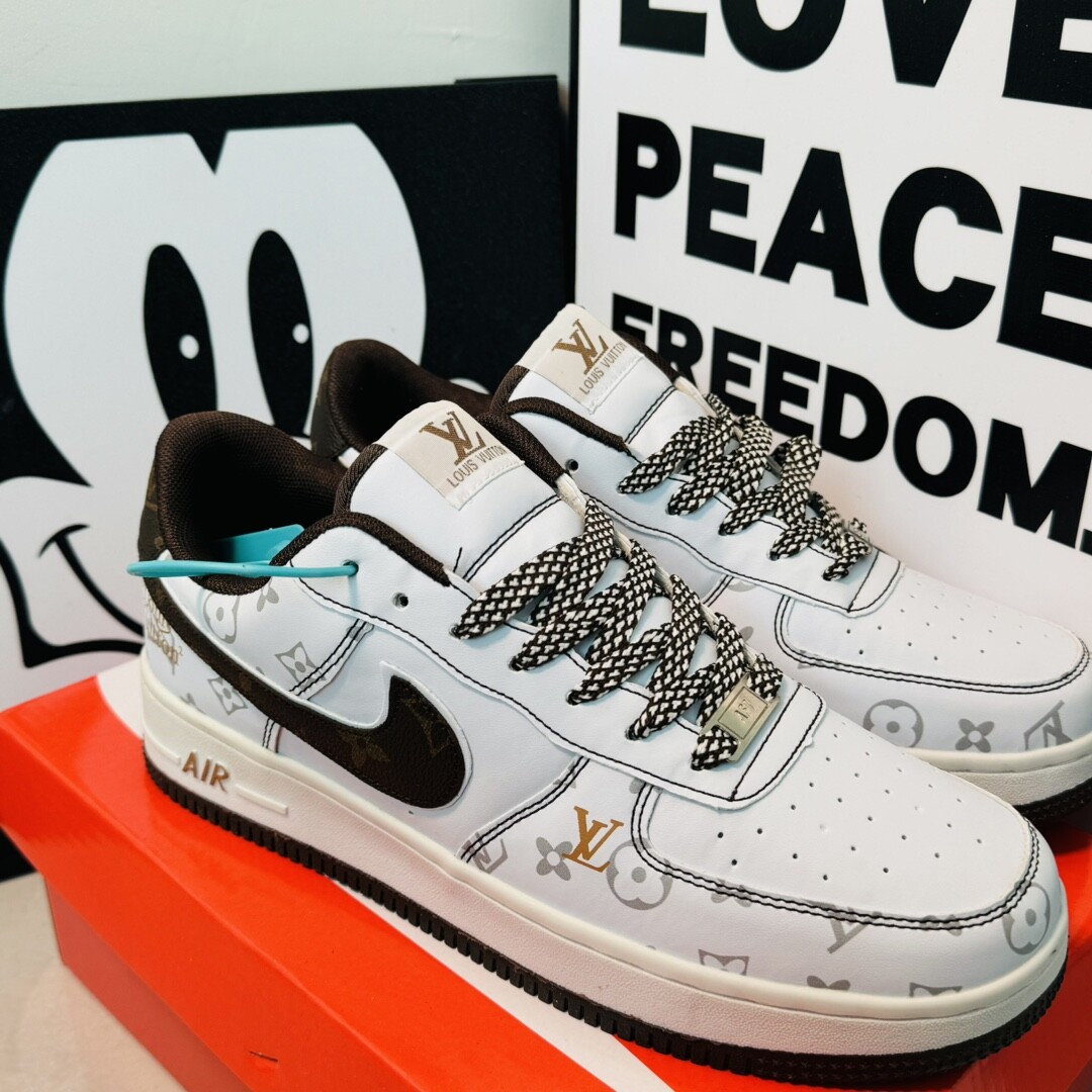 NK Air Force 1 Low AF1 空军一号低帮 小Lv白棕 码数36-44