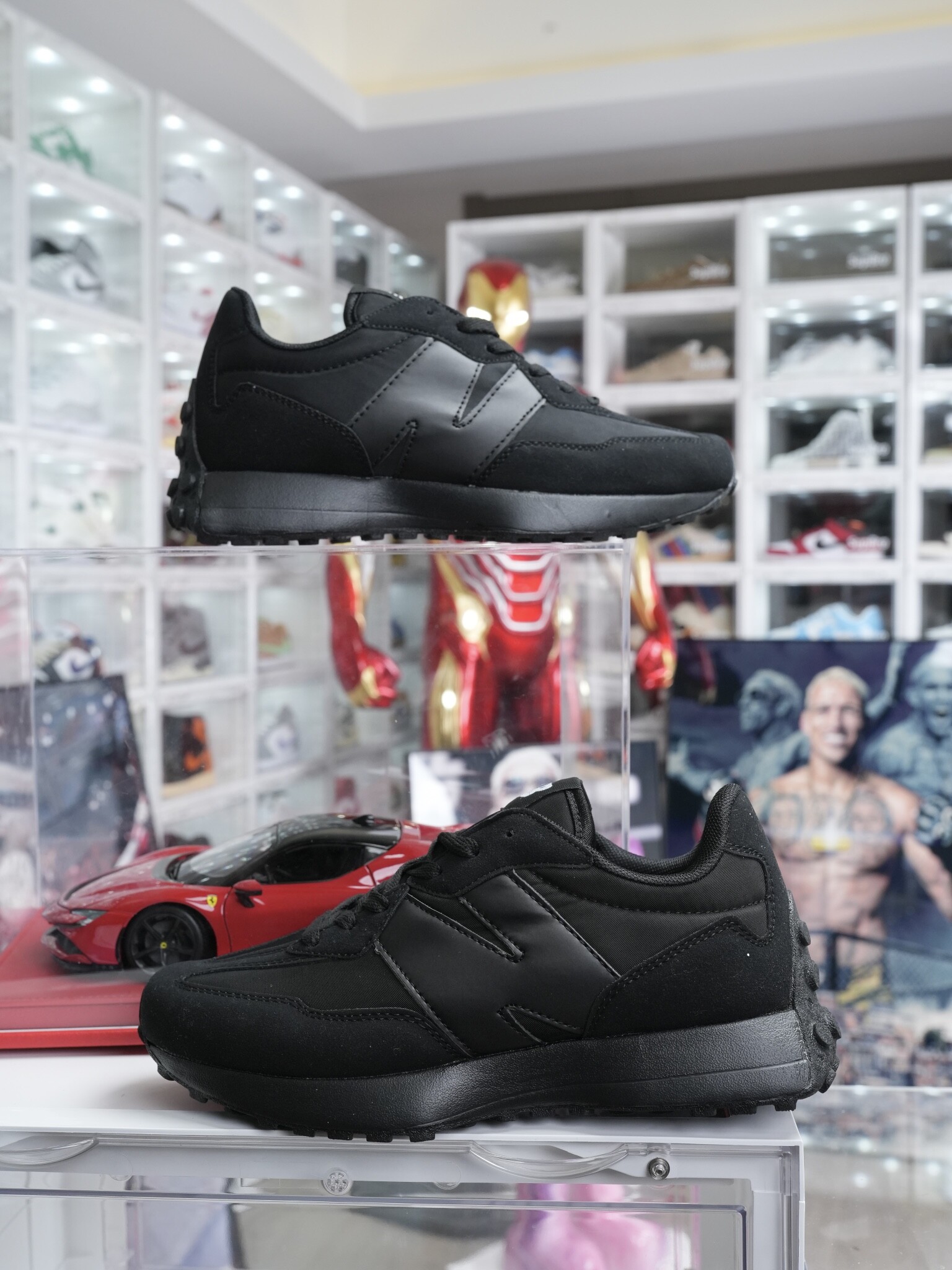  New Balance NB327经典跑鞋 黑色 猪八面料 码数40-44 男款现货