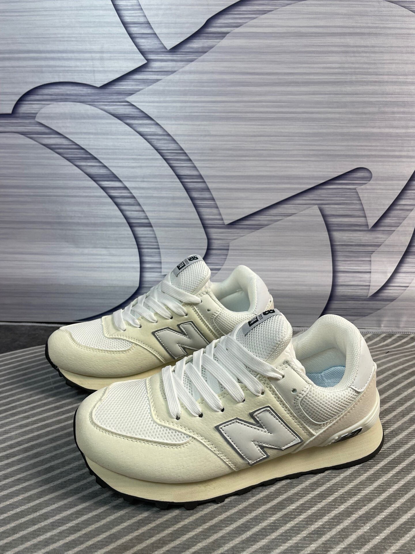 New balance 运动鞋 NB574 米白黑 码数36-44 男女现货