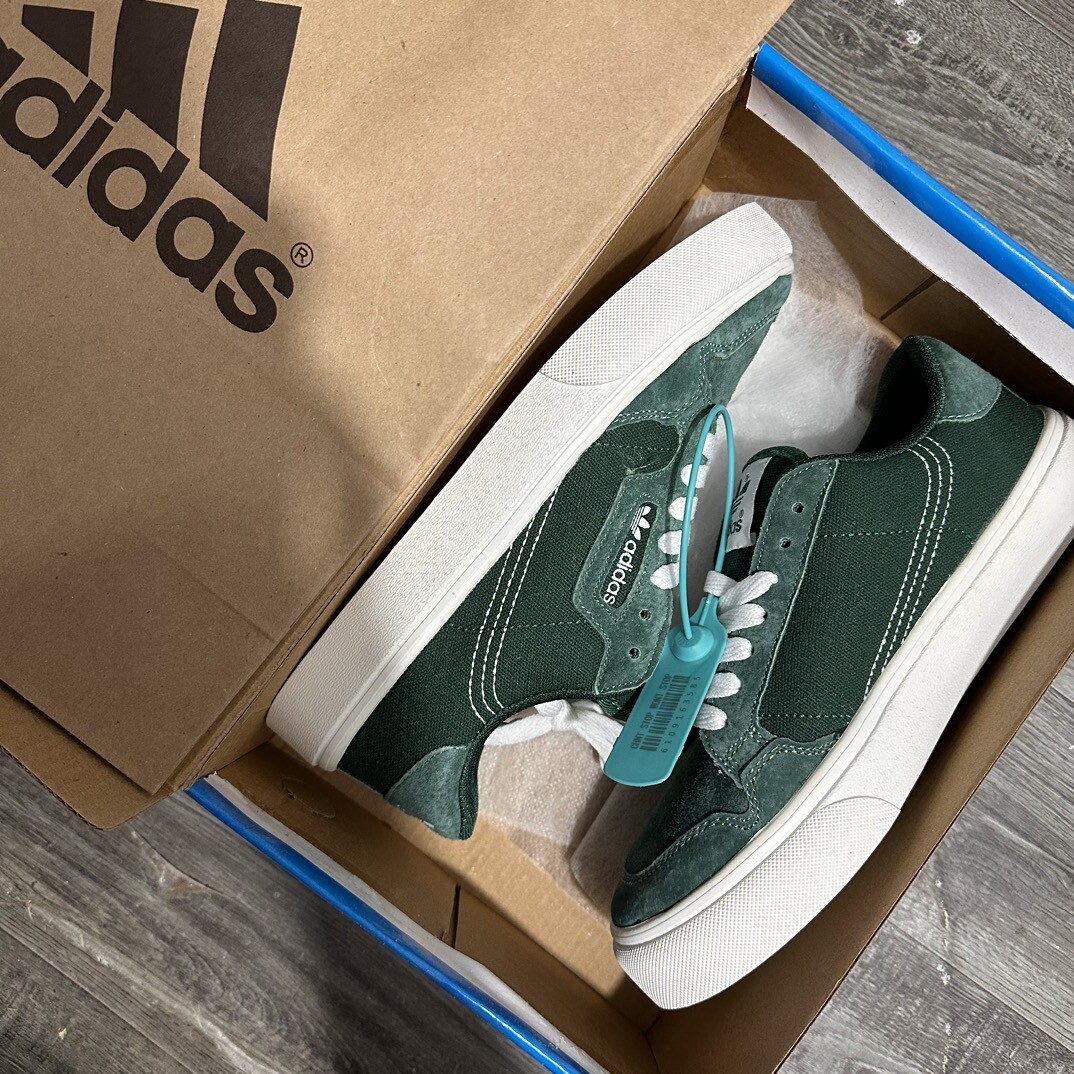 Adidas 三叶草帆布  阿迪军绿色 实拍图  现货 36-44码 高版本