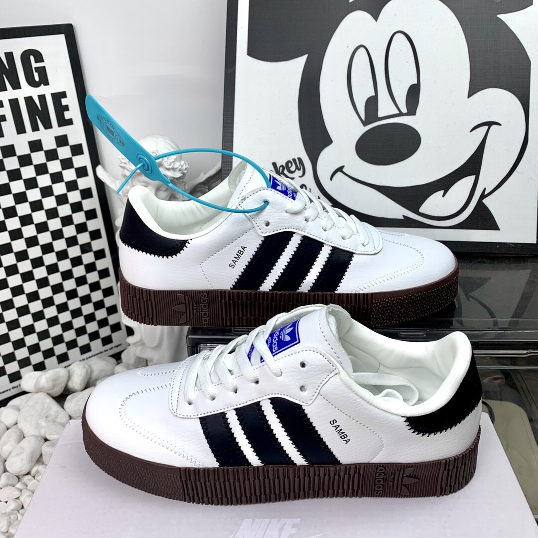 Adidas Originals Gazelle Indoor 啊迪三叶草松糕白黑棕 码数36-44 男女现货