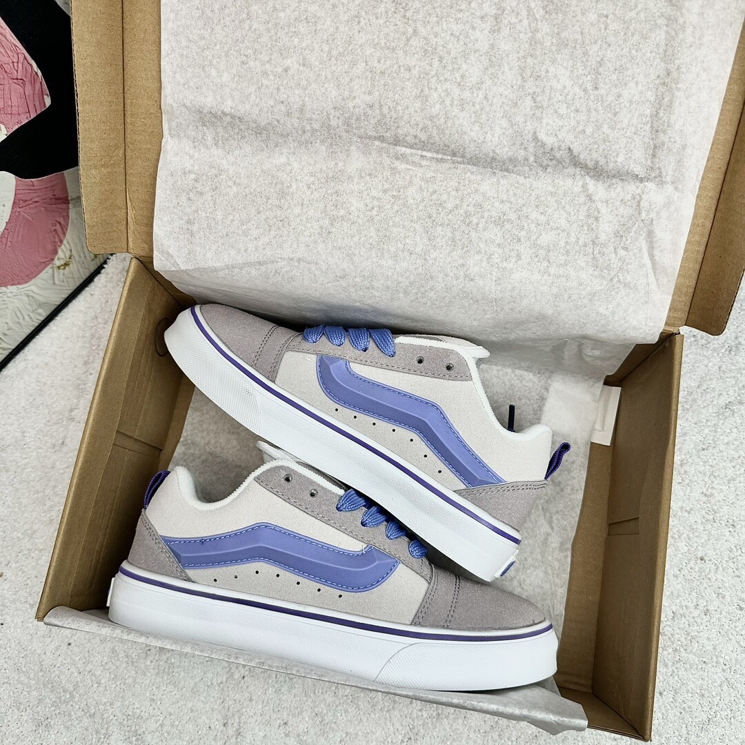  万斯 Vans Knu-Skool 灰月 面包鞋 36-44码数 男女现货
