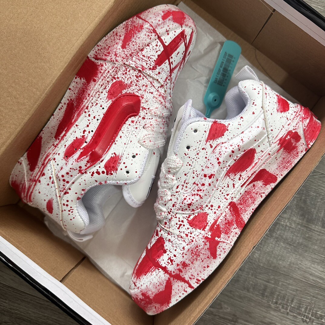  万斯 Vans Knu-Skool 泼墨“案发现场”面包鞋 36-44码数 男女现货