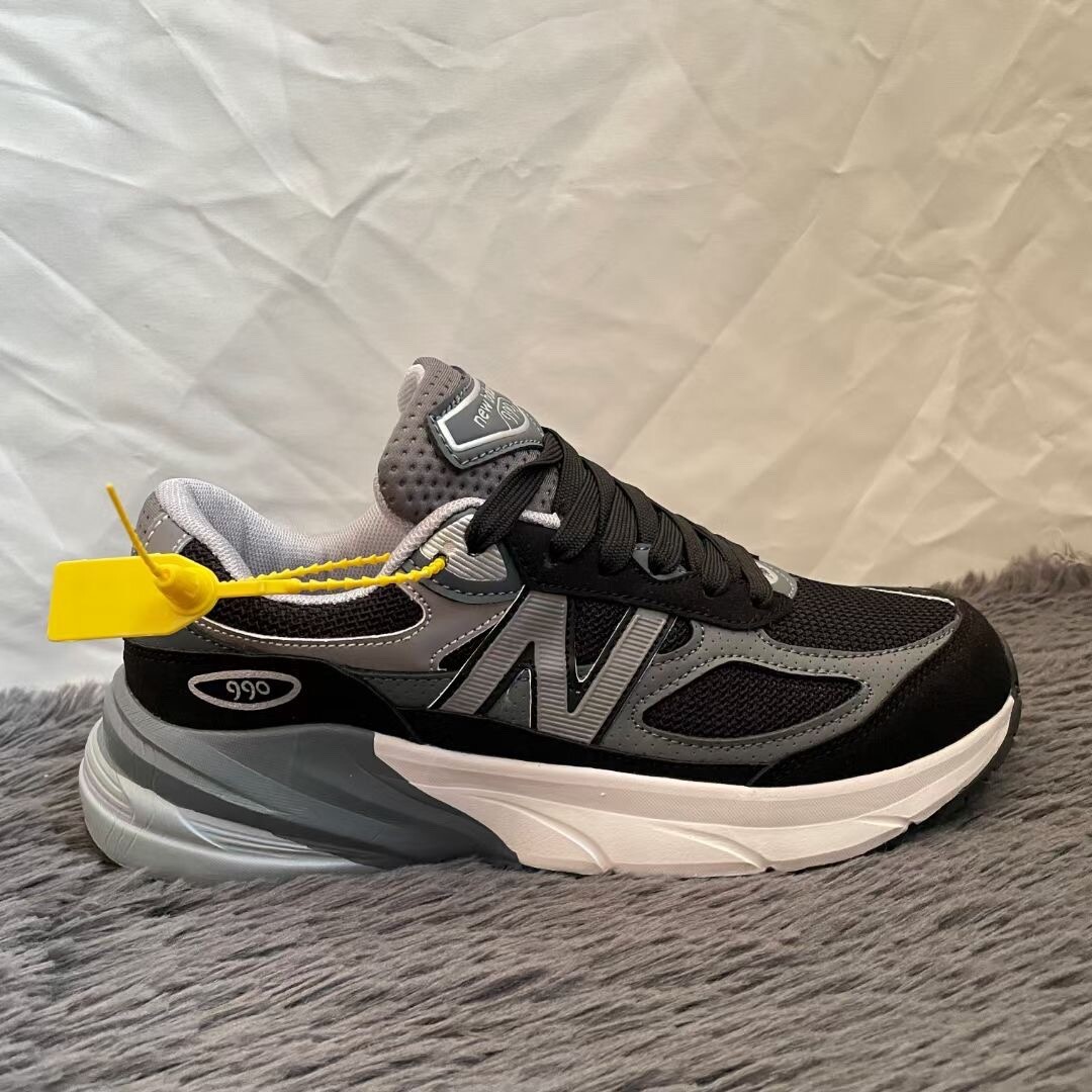 New Balance NB 990 V6 黑灰 36-44码