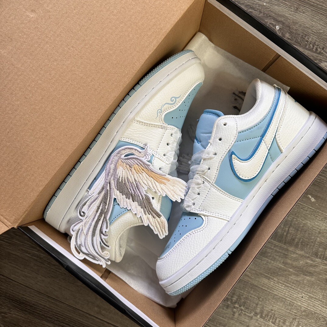 Air Jordan 1 Mid 乔一 低帮 蔡文姬定制款 36-44码 男女现货