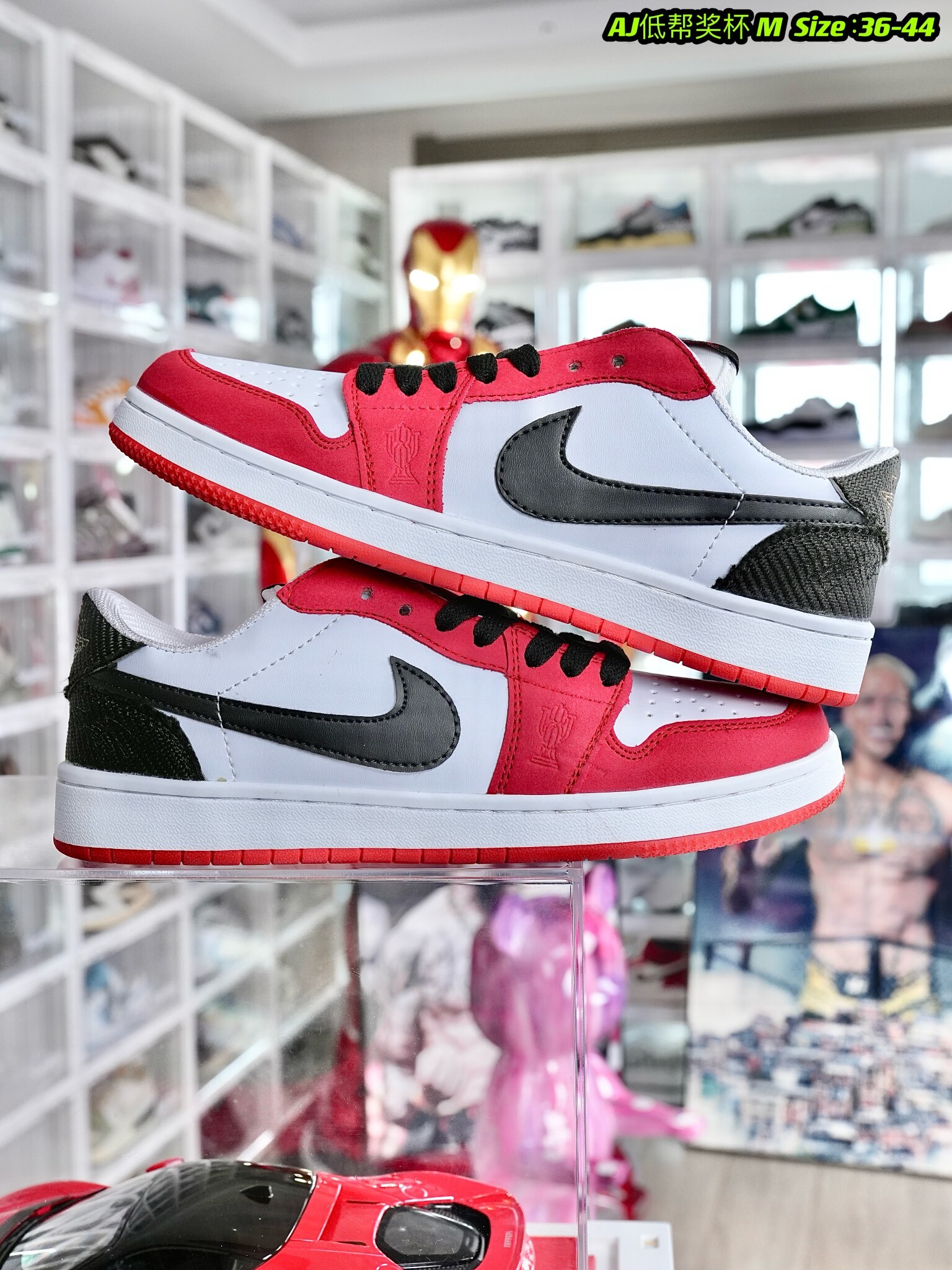 Air Jordan 1 Low Aj1低帮 奖杯 码数36-44 男女现货