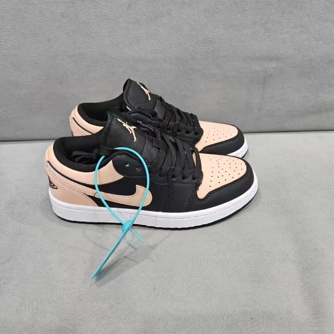 Air Jordan 1 Low Aj1低帮 黑粉 码数36-44