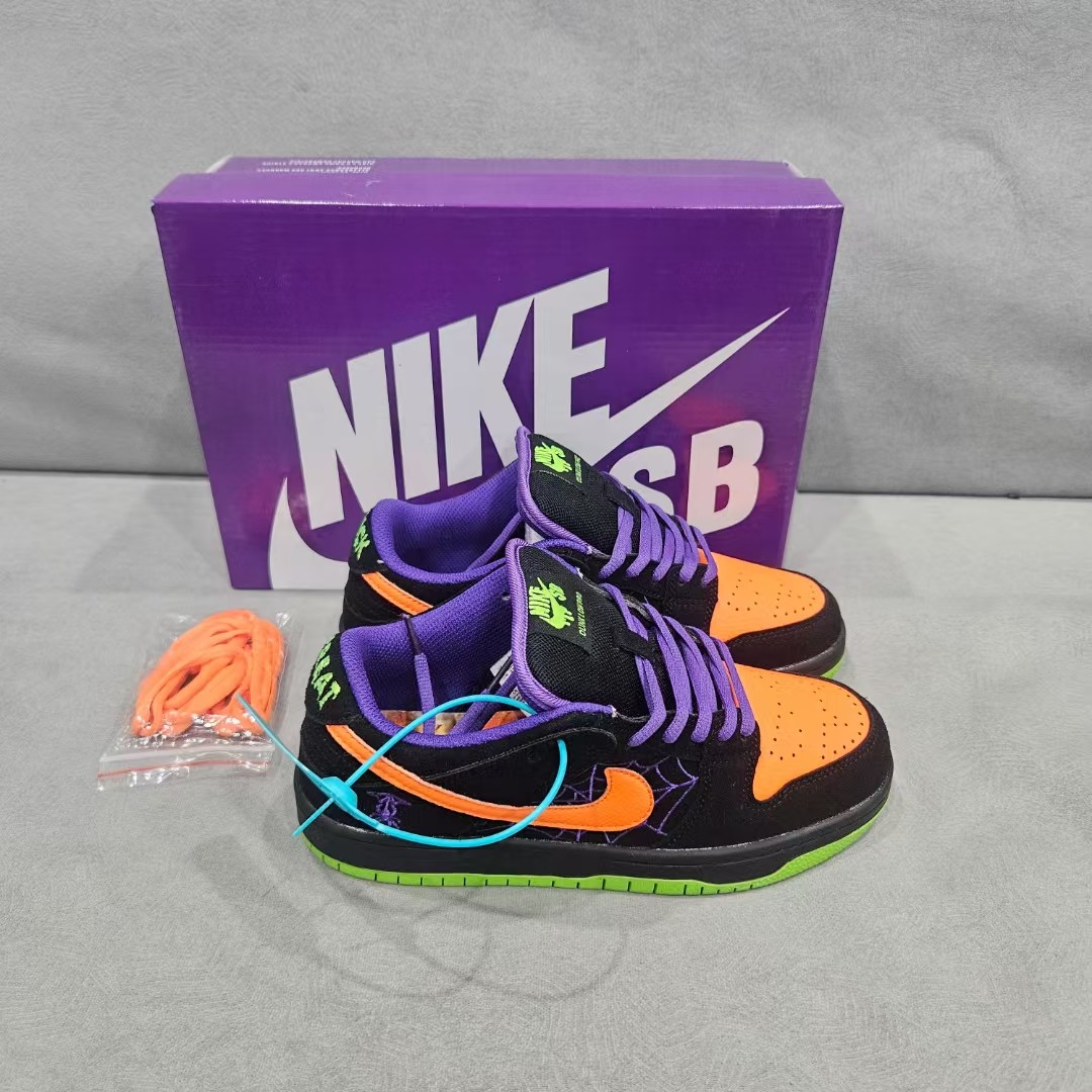 NK SB Dunk Low SB万圣节 黑橙 码数36-44男女现货