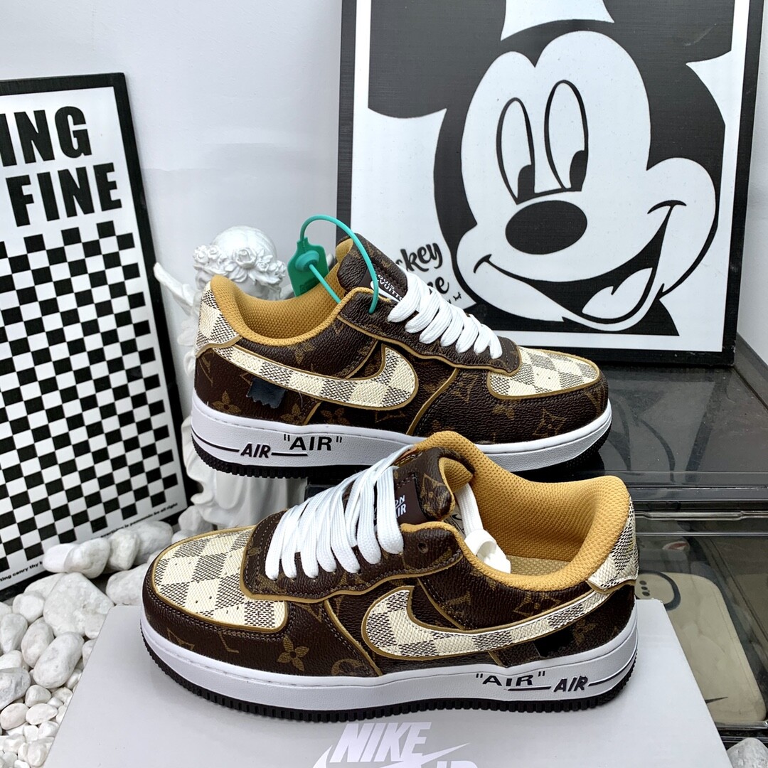 Nike Air Force 空军一号927黑棕 高版本 36-44码  男女现货