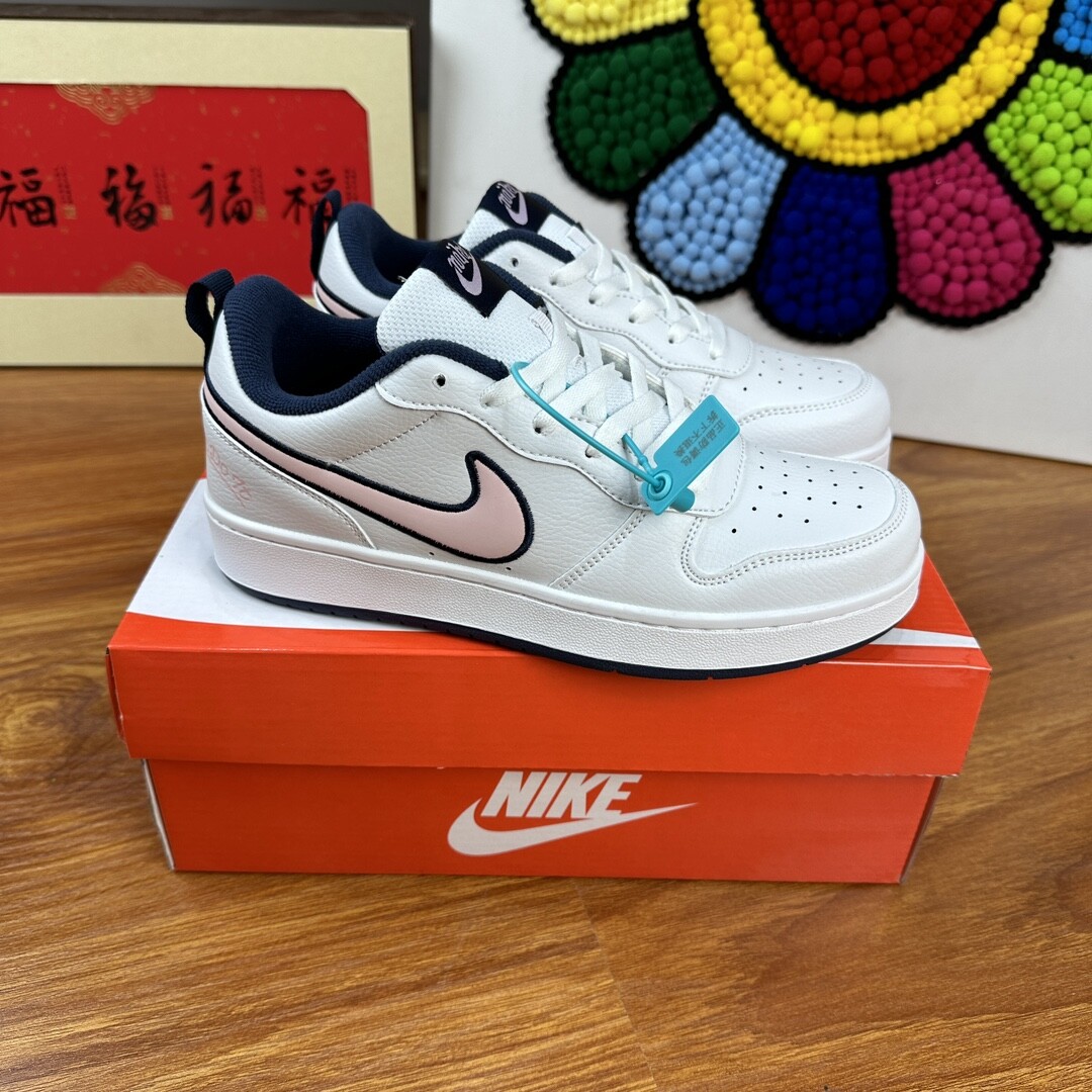 高版本 AJ Jordan Air Jordan 1 Low 耐磨防滑 低帮 复古板鞋 36-44 白蓝粉