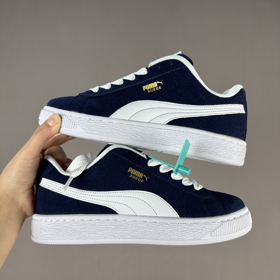 高版本PUMA Suede XL 彪马面包鞋 藏青色 高版本 尺码36-44 情侣款