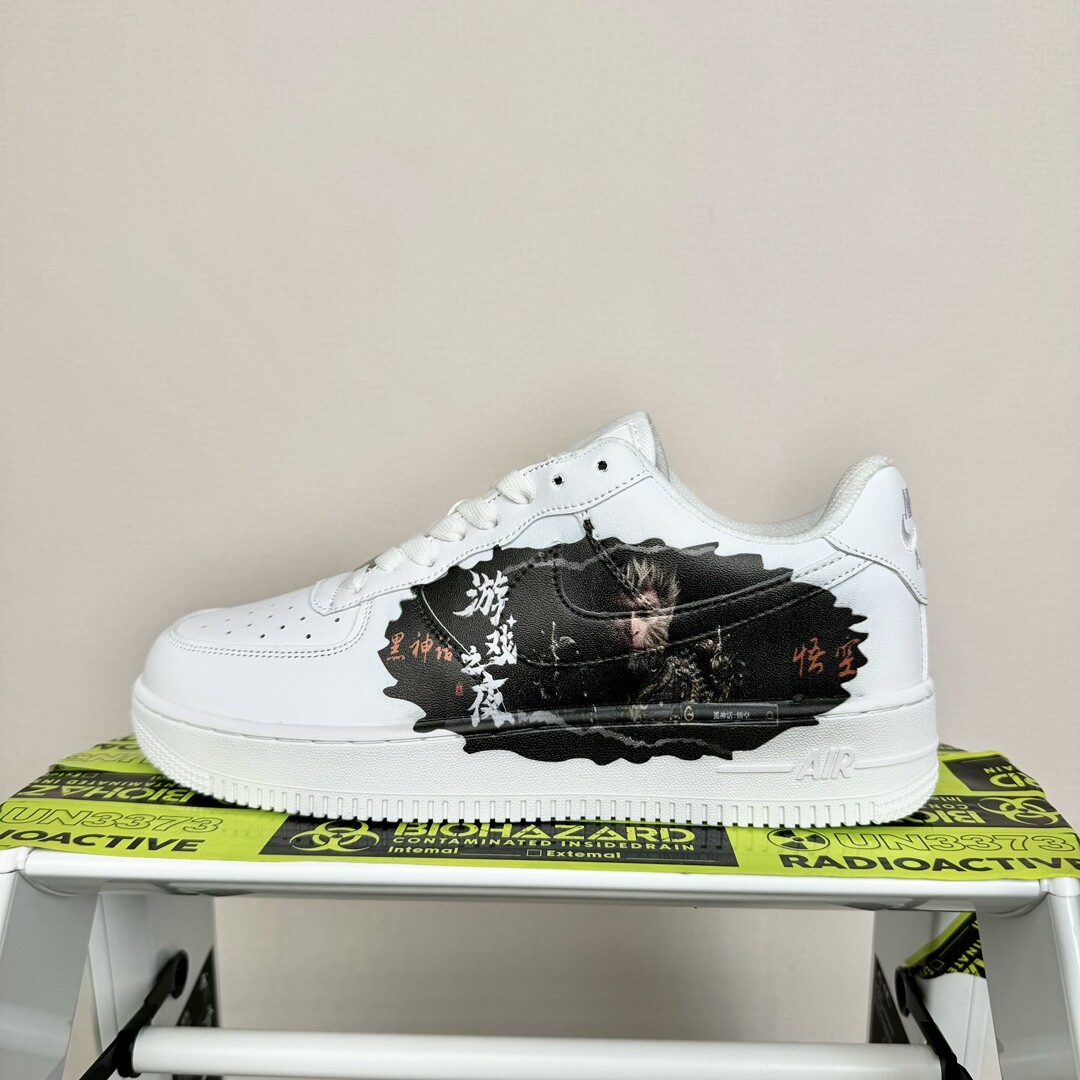NK Air Force 1 Low AF1 空军一号 低帮 游戏之夜黑悟空 码数36-44 男女现货