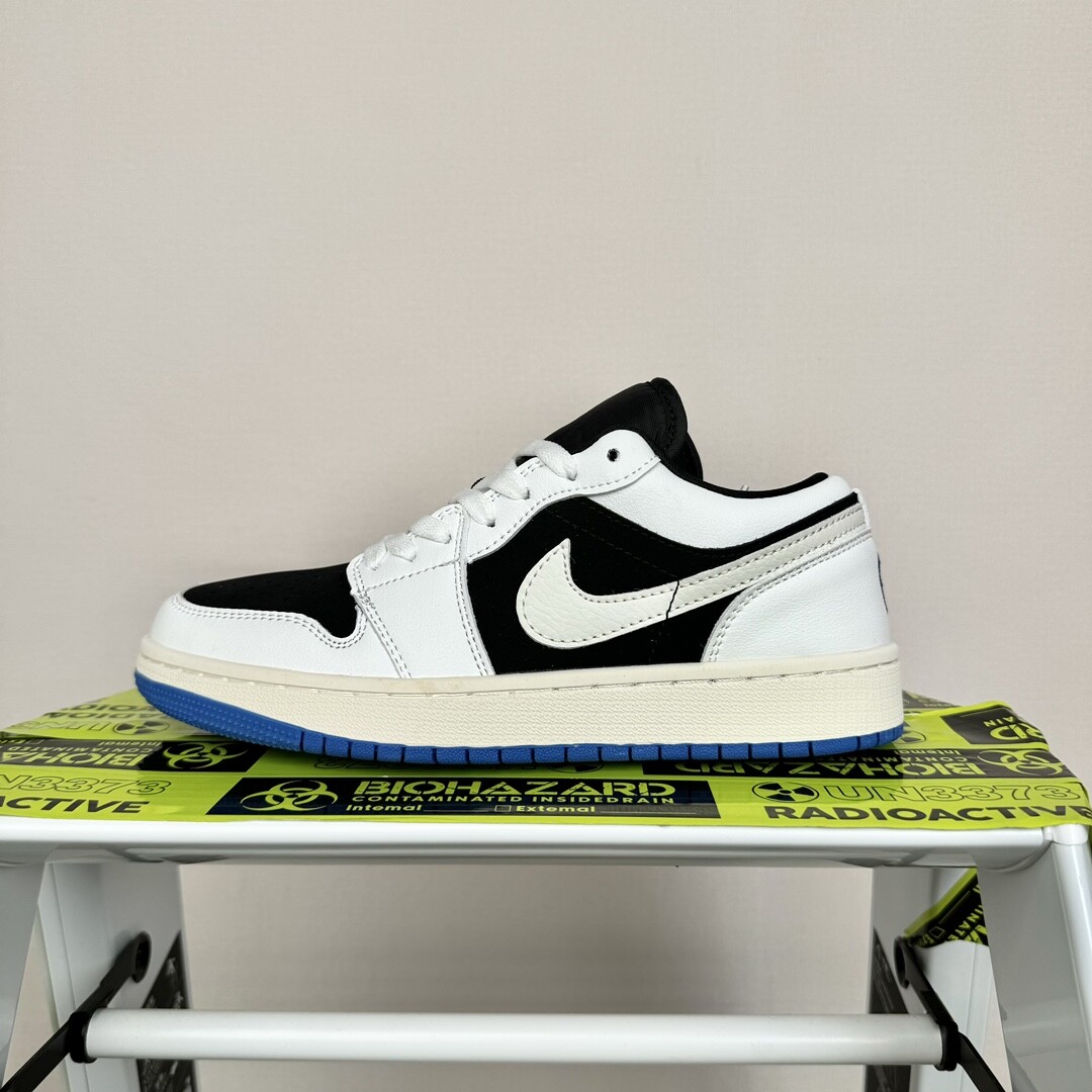 Air Jordan 1 Low Aj1低帮 高版本 黑白蓝 码数36-44 男女现货