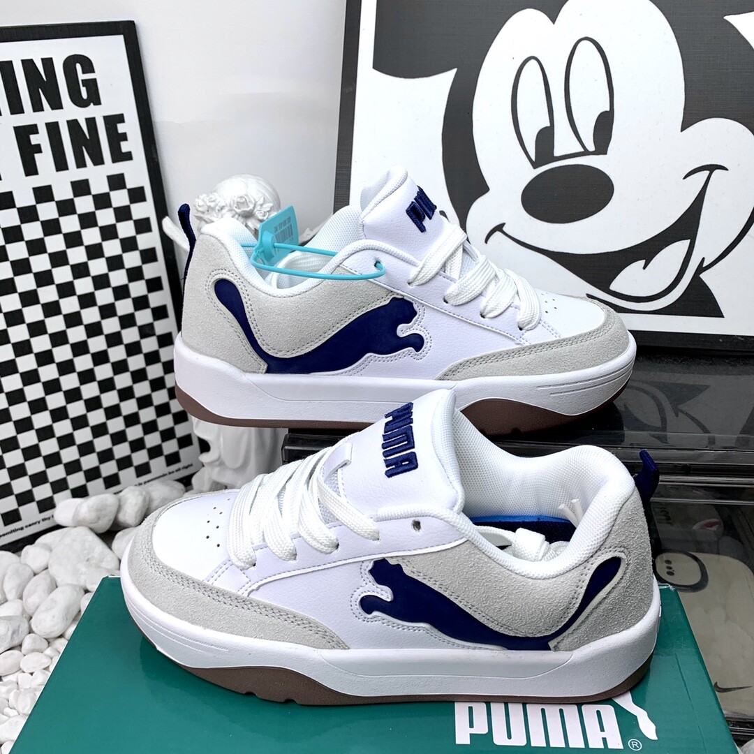Puma 彪马8623白深蓝 尺码36-44 男女码现货