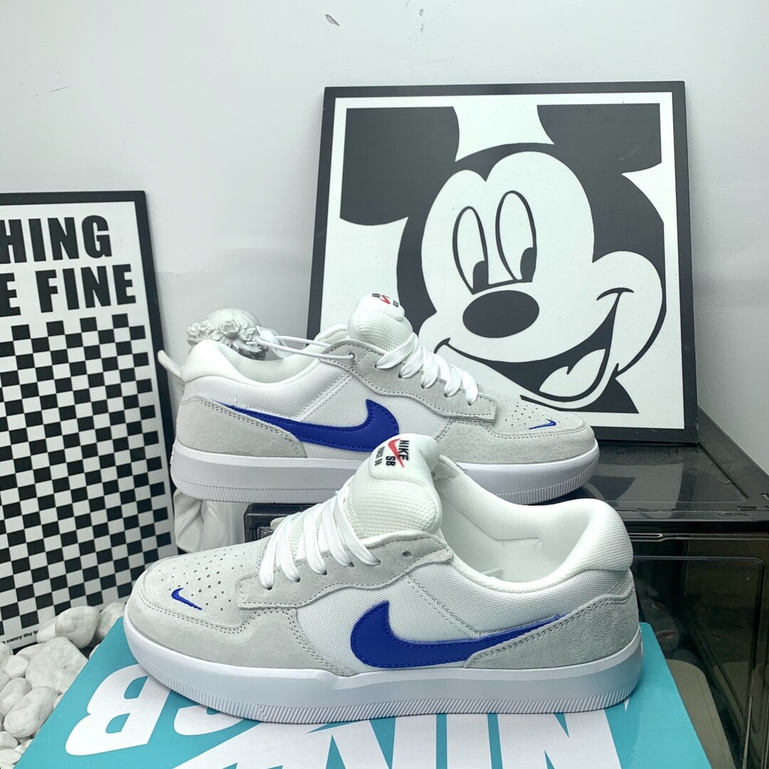 Nike SB Force 58 灰蓝 板鞋 码数 高版本36-44 男女现货