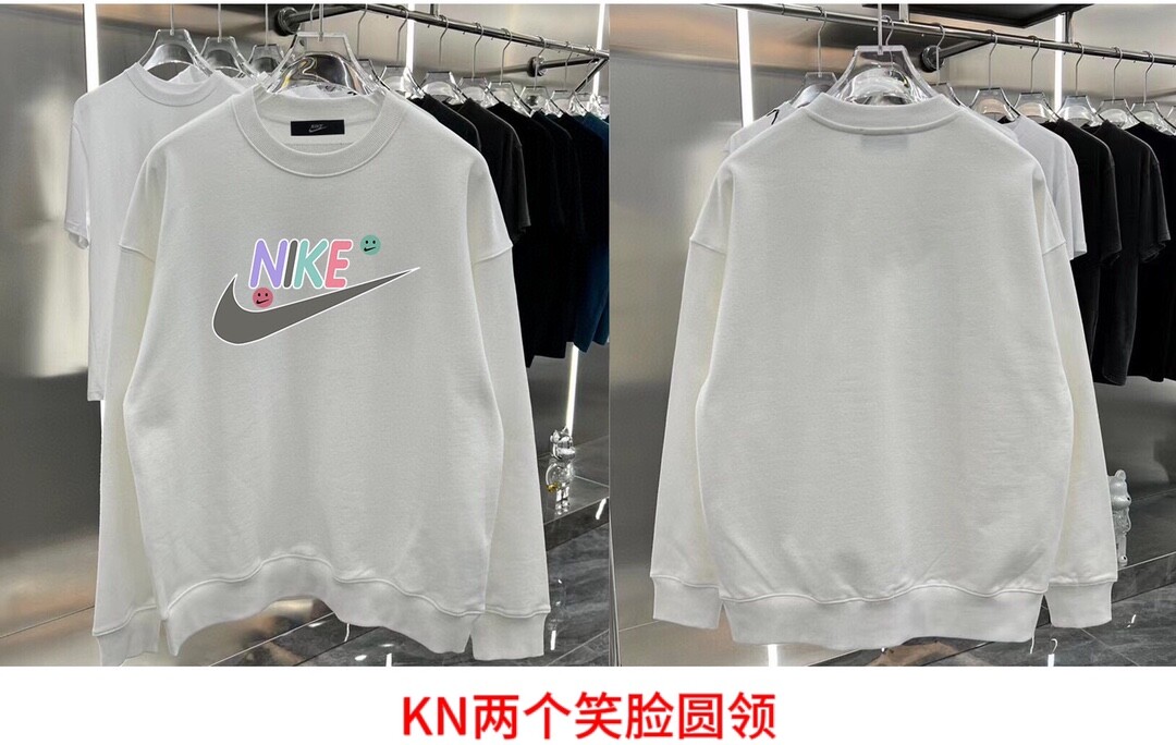 KN两个笑脸圆领