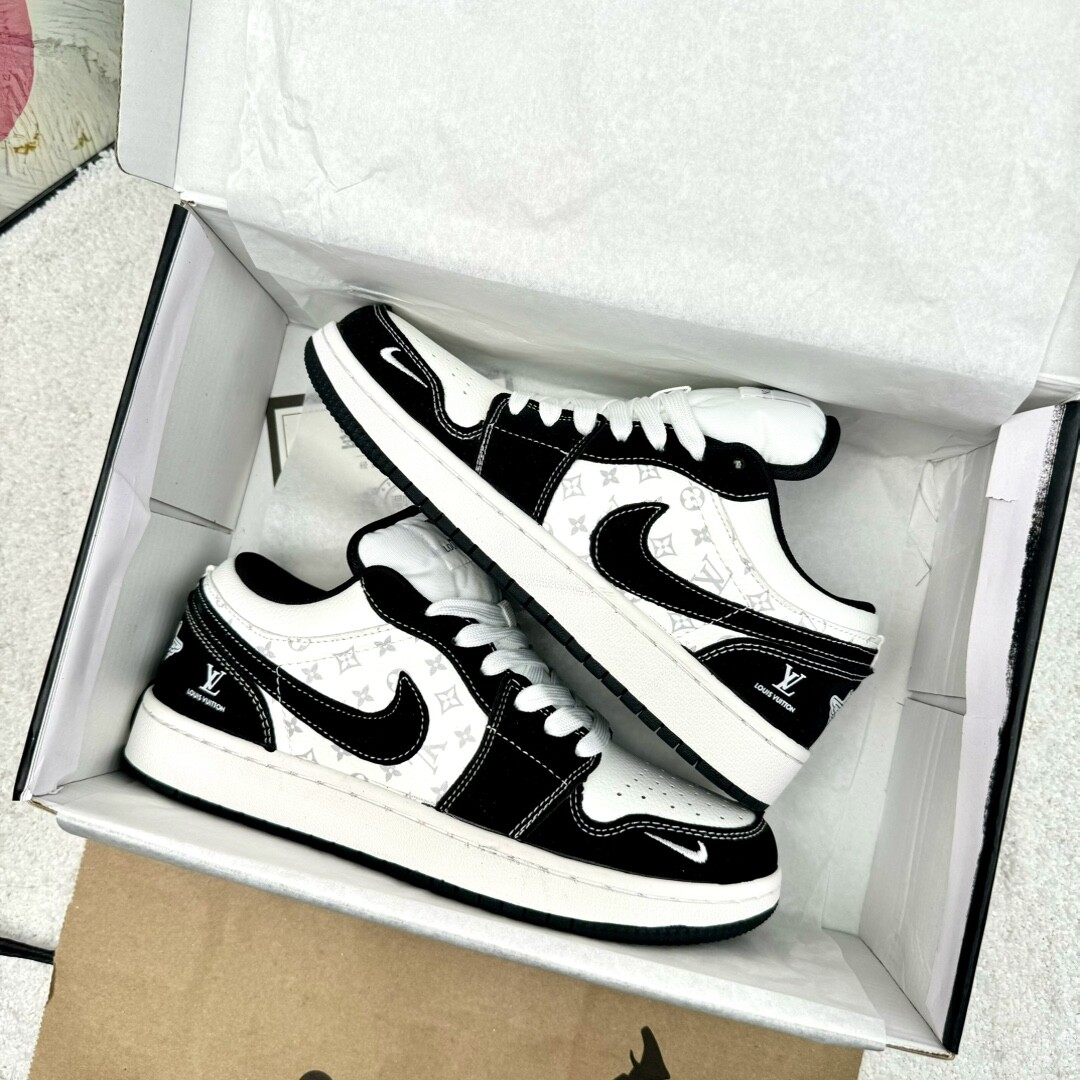 Air Jordan 1 Low Aj1低帮 lv黑武士 码数36-44 男女现货