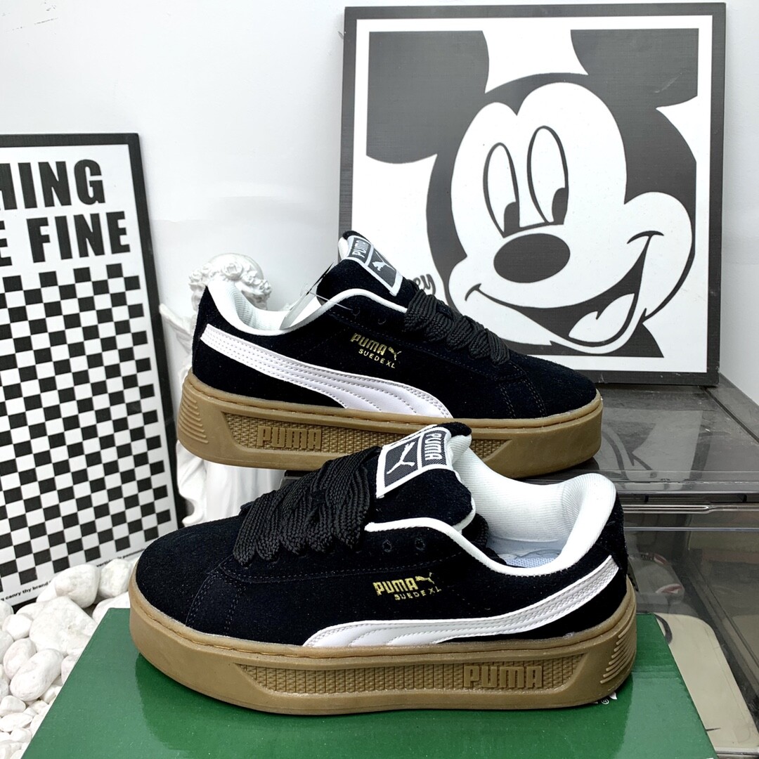  PUMA 彪马815黑色 牛反绒帮面 加厚鞋舌 尺码36-44 男女现货