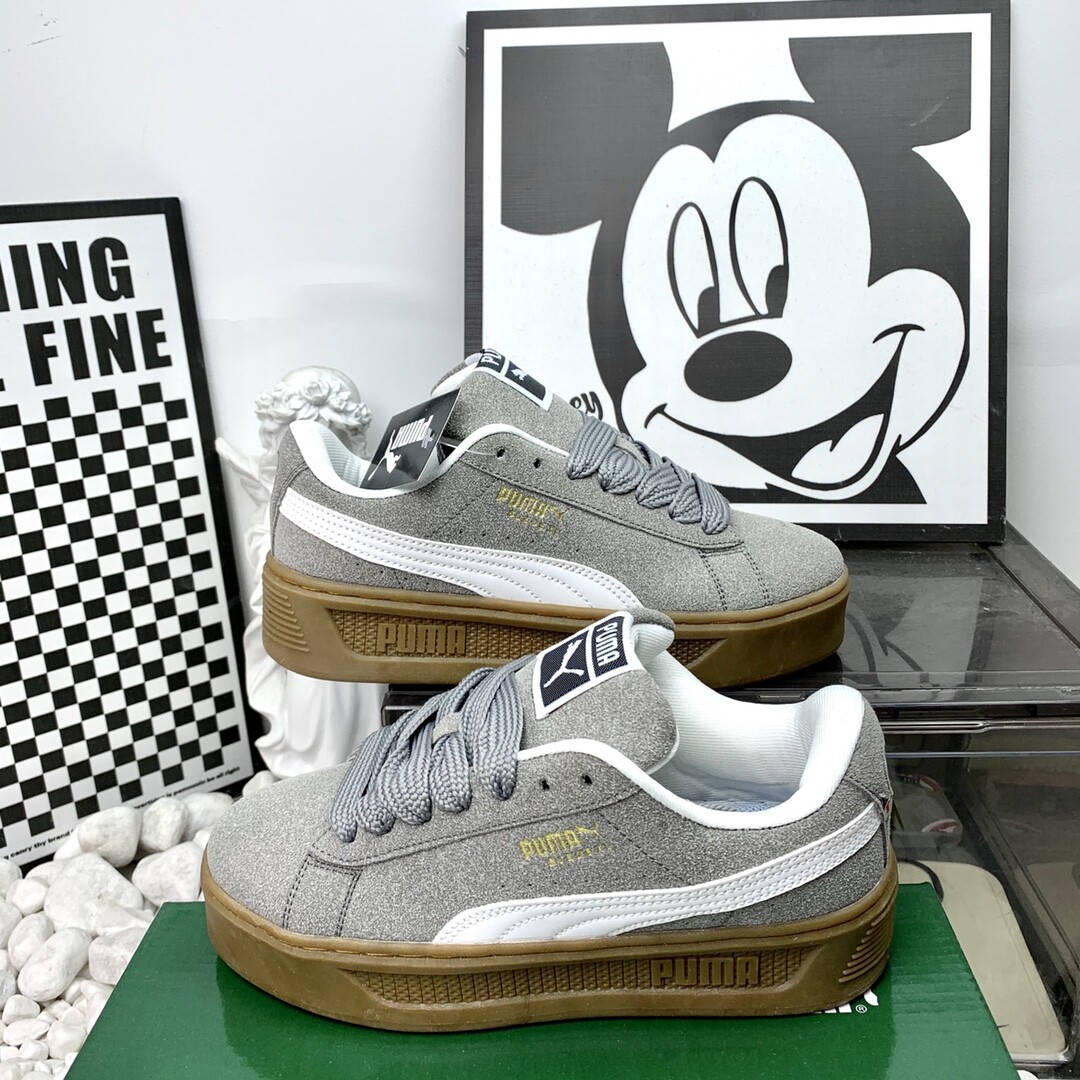  PUMA 彪马815灰色 牛反绒帮面 加厚鞋舌 尺码36-44 男女现货