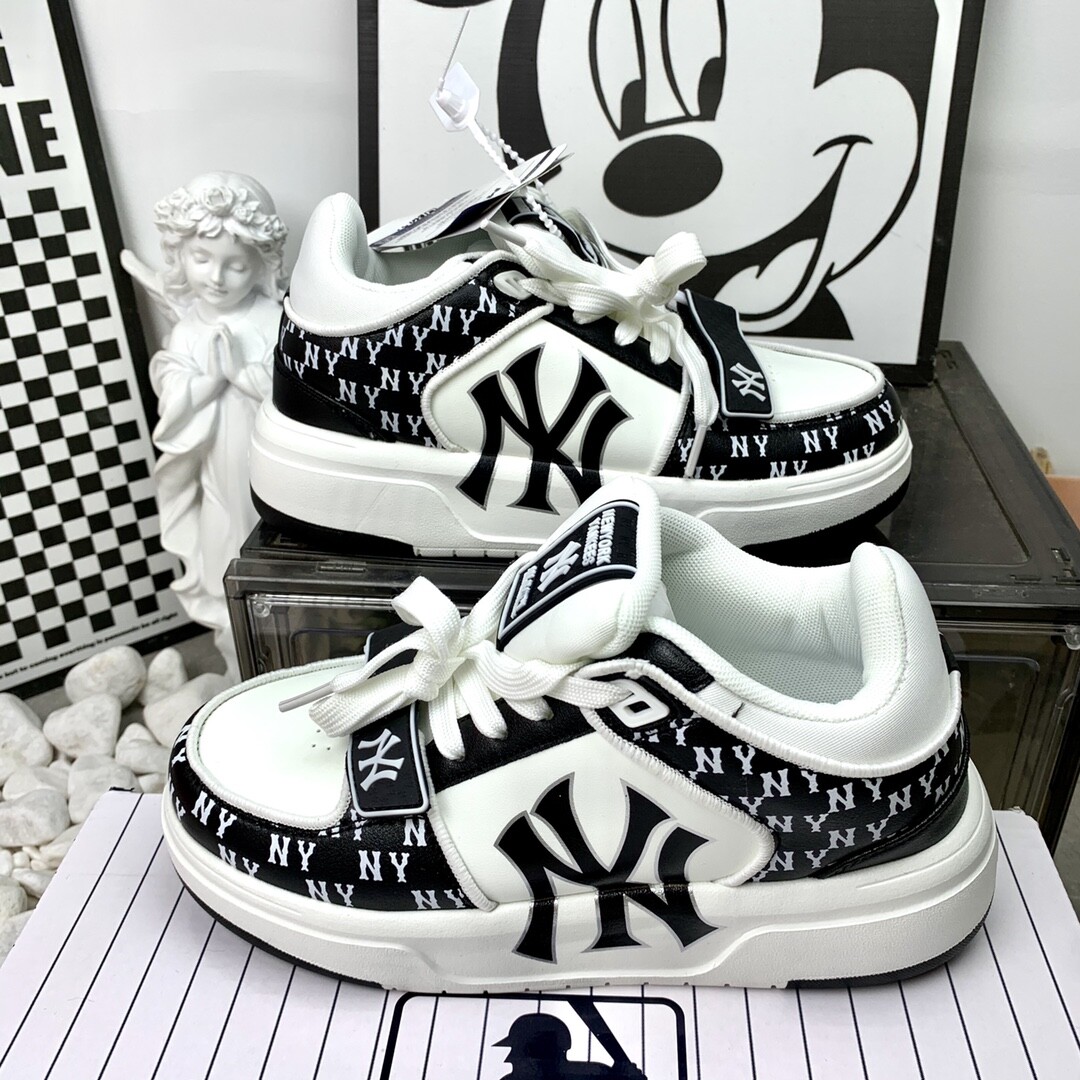 MLB 洋基队 黑白 高版本 尺码36-44 男女码现货