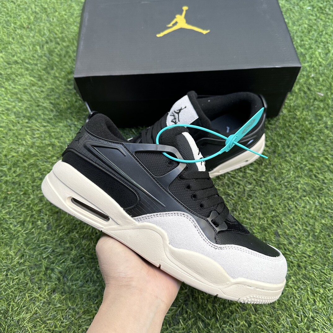 Jordan Air Jordan 4 Retro aj4 乔4 黑浅灰 码数36-44 男女现货
