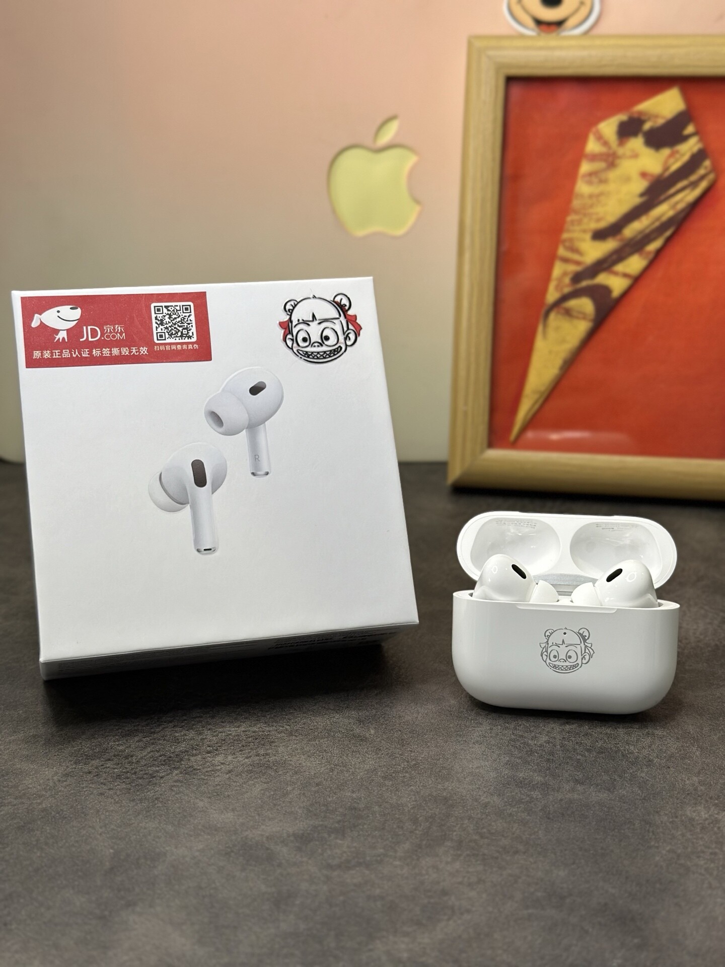 顶配苹果AirPodsPro2 简称5代 哪吒联名款